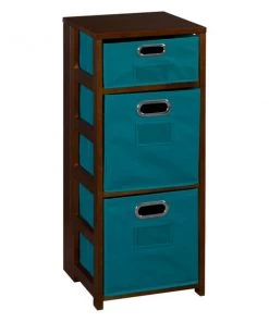 Regency Flip Flop 34" Square Folding Bookcase, Fo