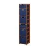 Regency Flip Flop 67" Square Folding Bookcase, Fo