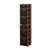 Regency Flip Flop 67" Square Folding Bookcase, Fo