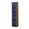 Regency Flip Flop 67" Square Folding Bookcase, Fo