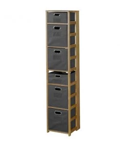 Regency Flip Flop 67" Square Folding Bookcase, Fo