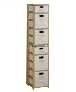 Regency Flip Flop 67" Square Folding Bookcase, Fo