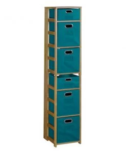Regency Flip Flop 67" Square Folding Bookcase, Fo