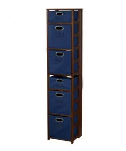 Regency Flip Flop 67" Square Folding Bookcase, Fo