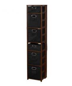Regency Flip Flop 67" Square Folding Bookcase, Fo