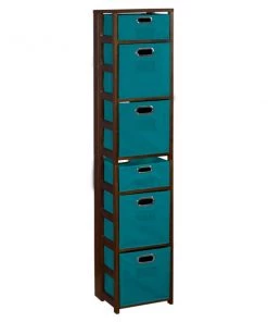 Regency Flip Flop 67" Square Folding Bookcase, Fo