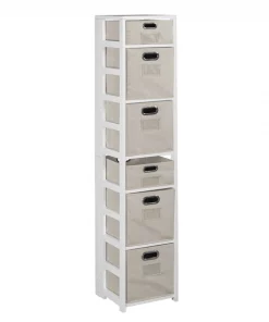 Regency Flip Flop 67" Square Folding Bookcase, Fo