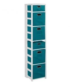 Regency Flip Flop 67" Square Folding Bookcase, Fo