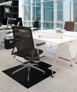 Cleartex Chair Mat for Low Pile Carpet, Rectangula