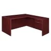 Regency Legacy 60" Single Pedestal L-Desk, 47" Re