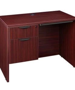 Regency Legacy 42" Single Pedestal Desk, Pencil D