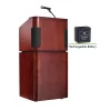 Oklahoma Sound Veneer Table Lectern with Sound, Base and Recharge Battery