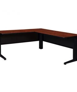 Regency Fusion 72" L-Desk Shell, 42" Return, Cherr