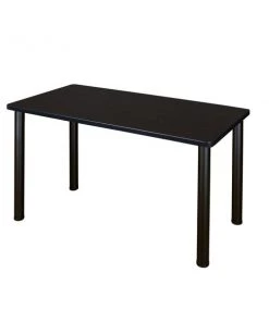 Regency Kee Training Table, 42" x 24", Mocha Walnu