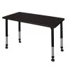 Regency Kee 42" x 30" Height Adjust Mobile Table