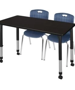 Regency Kee 48" x 24" Height Adjust Mobile Table