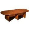Boss Race Track Conferenc Table, 10 ft., Cherry