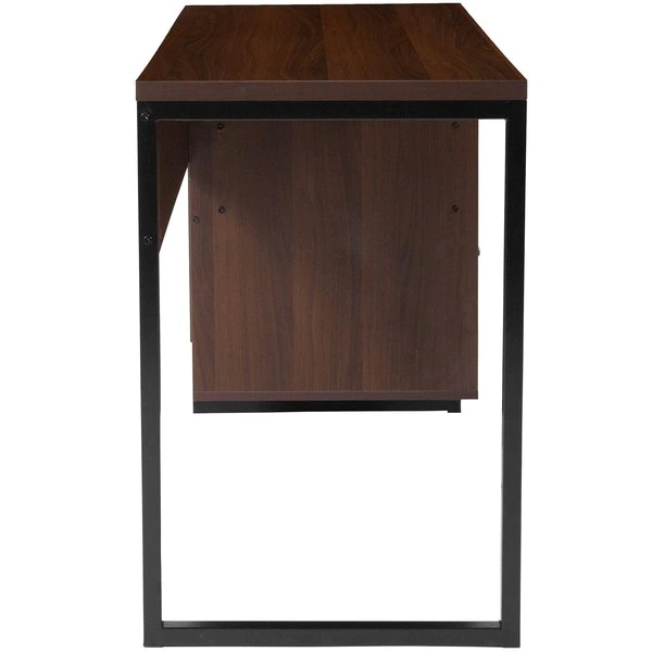 Flash Furniture Computer Desk, 19-1/2" D, 41-1/4" W, 29-1/2" H, Rustic, Laminate - Image 3