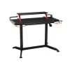 Respawn Height Adjustable Gaming Desk, Red