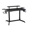 Respawn Height Adjustable Gaming Desk, Blue