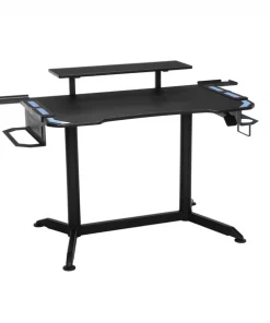 Respawn Height Adjustable Gaming Desk, Blue