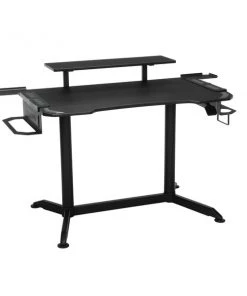 Respawn Height Adjustable Gaming Desk, Gray
