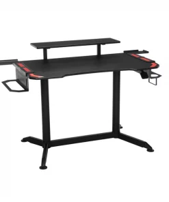 Respawn Height Adjustable Gaming Desk, Red