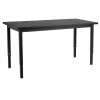 National Public Seating Rectangle Height Adjust Science Lab Table, 30" x 60, 30" X 60" X 22.25-37.25", Black