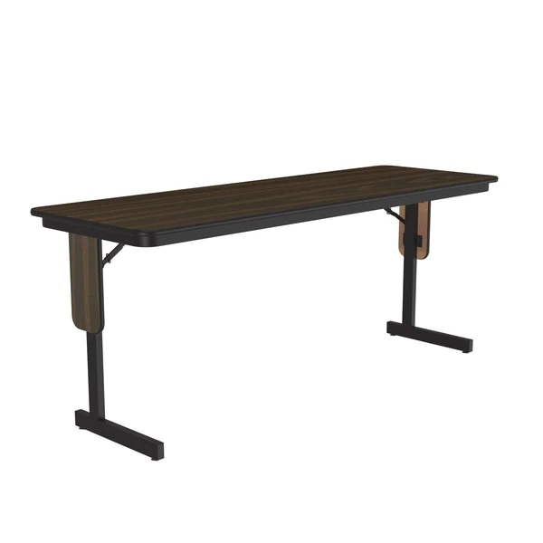 Correll, Inc. Rectangle Panel Leg Folding Seminar Training Table, 24" X 72" X 29", High Pressure Laminate Top - Image 7