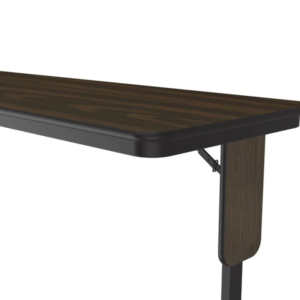Correll, Inc. Rectangle Panel Leg Folding Seminar Training Table, 24" X 72" X 29", High Pressure Laminate Top - Image 3