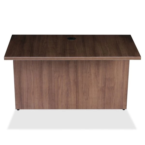 Lorell 23.6" D, 47.3" W, 29-1/2" H, Walnut, 3mm PVC (Edge) - Image 2