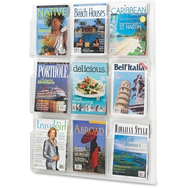 Safco Literature Organizer, 9 Magazine - Image 2