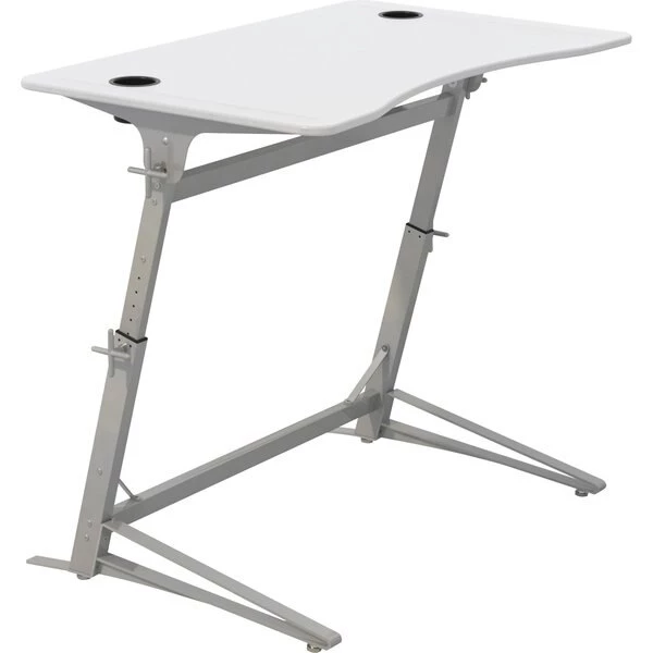 Safco Products Standing Desk, 31-3/4" D, 47-1/4" W, 36" to 42" H, White - Image 2
