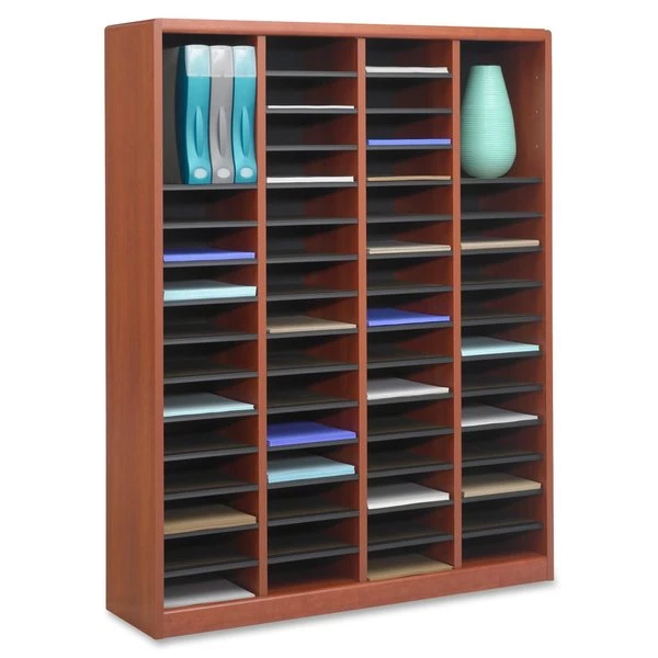 Safco Literature Organizer, 60 Compartment - Image 3