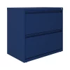 Hirsh 30" W 2 Drawer Lateral 101 File Cabinet, Navy