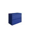 Hirsh 36"W 2 Drawer Lateral File Cabinet, Classic Blue