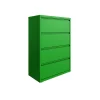 Hirsh 36"W 4 Drawer Lateral File Cabinet, Screamin' Green