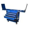 Sunex Â® Tools 3-Drawer Utility Cart w/ Sliding Top, Blue