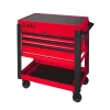 Sunex Â® Tools 3-Drawer Utility Cart w/ Sliding Top, Red