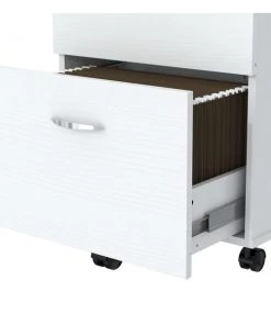 Inval File Cabinet 18.66 in W x 15.75 in D x 27.56 in H in Laracina White