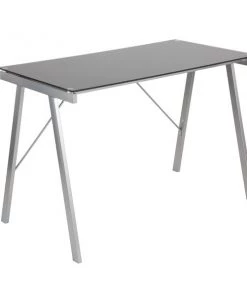 Lumisource Exponent Desk in Black and Silver