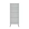 Manhattan Comfort Rockefeller Bookcase 1.0, White