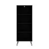 Manhattan Comfort Rockefeller Bookcase 1.0, Black