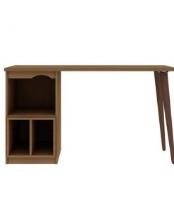 Manhattan Comfort Hampton 53.54 Home Office Desk, Maple Cream