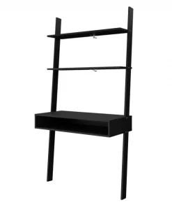 Manhattan Comfort Cooper Ladder Desk, Black
