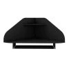 Manhattan Comfort Bradley Floating Corner Desk, Black