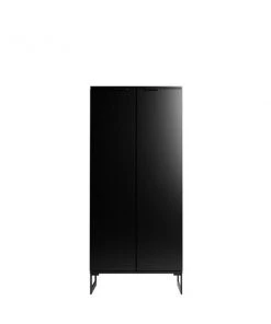 Manhattan Comfort Lexington 59.72 Bookcase with 4 Shelves in Black