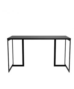 Manhattan Comfort Lexington 53.15 Desk Metal Base in Black