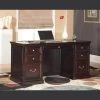 Fulton Double Pedestal Desk in Espresso