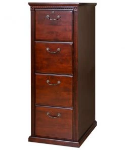 Huntington Club 4-Drawer Vertical File Cherry